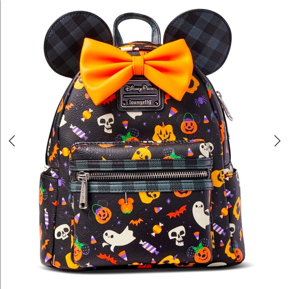 NWT Loungefly Authentic Disney Halloween Backpack - Picture 1 of 8